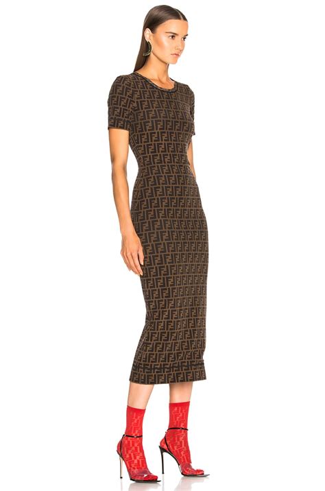 fendi print dress|fendi prints on collection.